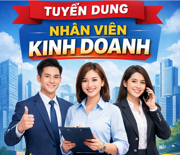 TUYỂN DỤNG NHÂN VIÊN KINH DOANH 
