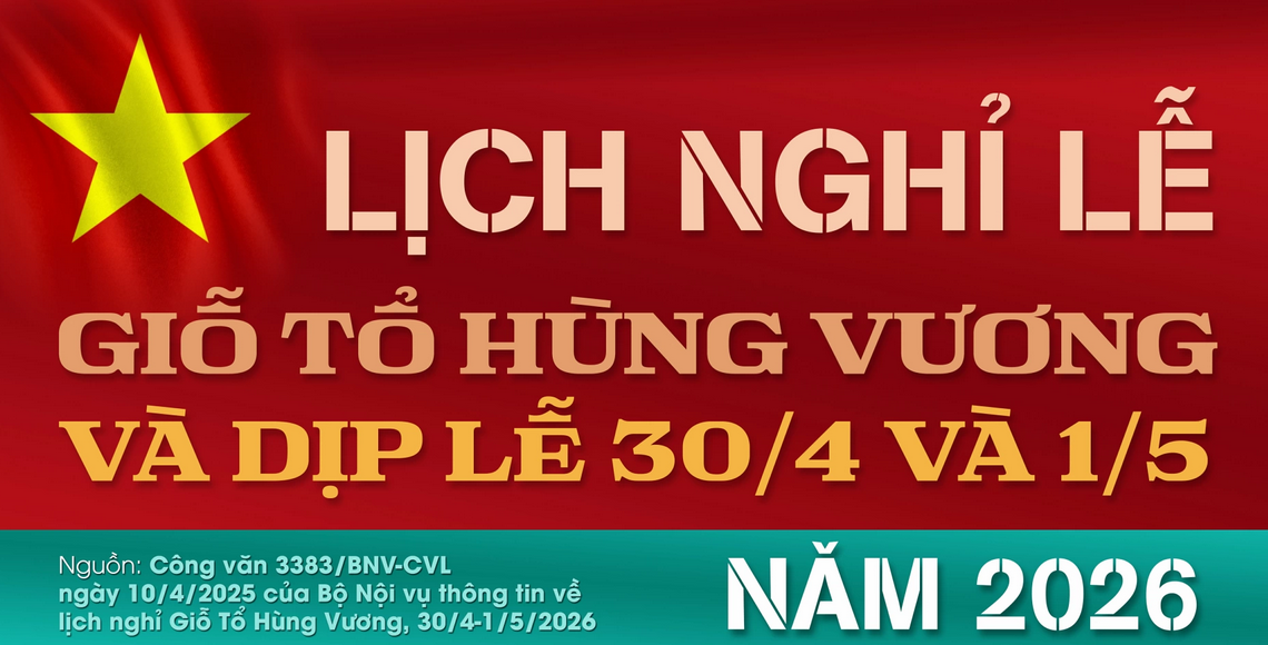 THÔNG BÁO KỲ NGHỈ LỄ 2026